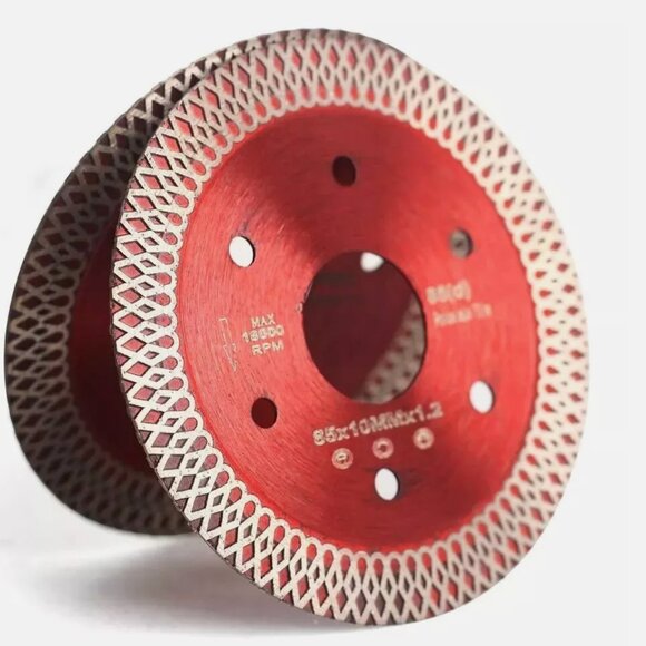 4 inch Tile Cutter Diamond Saw Blades 2 Ceramic Cutting Disc Wheels for Marble - Picture 1 of 5